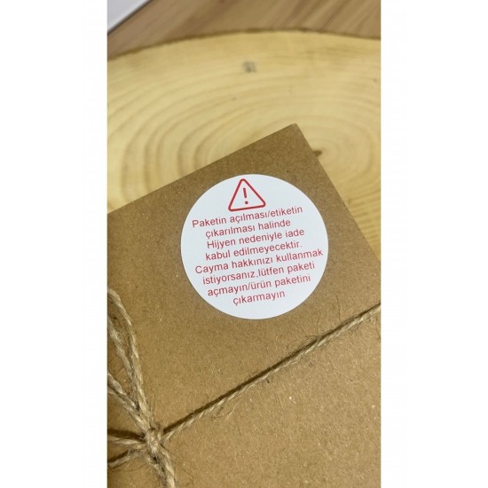 Hijyen Etiketi 5x5 cm 100 Adet Hijyen Etiketi 5x5 cm 100 Adet