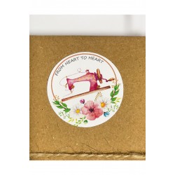 El İşi Çiçekli Yuvarlak Yapışkanlı Sticker Set 4x4 cm 106 Adet El İşi Çiçekli Yuvarlak Yapışkanlı Sticker Set 4x4 cm 106 Adet