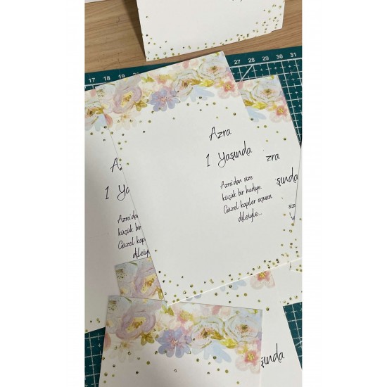 Doğum Günü Anahtarlık Kartı 9,5x15 cm 49 Adet Doğum Günü Anahtarlık Kartı 9,5x15 cm 49 Adet