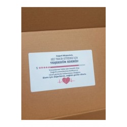 Bizi Tercih Ettiğiniz Için Teşekkür Ederiz Urun Ambalaj Etiketi 10x5,7 Cm 50 Adet Bizi Tercih Ettiğiniz Için Teşekkür Ederiz Urun Ambalaj Etiketi 10x5,7 Cm 50 Adet