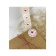 Iyi Günlerde Kullanınız 50 Mm Beyaz Yuvarlak Kalpli Sticker Etiket 100 Adet Iyi Günlerde Kullanınız 50 Mm Beyaz Yuvarlak Kalpli Sticker Etiket 100 Adet