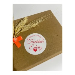 Kalpli Yuvarlak Yapışkanlı Etiket 5x5 cm 100 adet Kalpli Yuvarlak Yapışkanlı Etiket 5x5 cm 100 adet