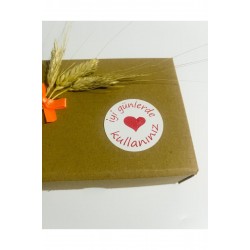 İyi Günlerde Kullanınız Kırmızı Yazılı Ortası Kalpli Yuvarlak Yapışkanlı Etiket 4x4 cm 120 adet İyi Günlerde Kullanınız Kırmızı Yazılı Ortası Kalpli Yuvarlak Yapışkanlı Etiket 4x4 cm 120 adet