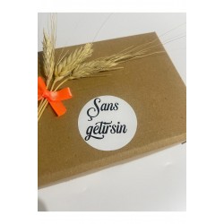 Şans Getirsin Siyah Kalın El Yazılı Yuvarlak Yapışkanlı Etiket 5x5 cm 100 adet Şans Getirsin Siyah Kalın El Yazılı Yuvarlak Yapışkanlı Etiket 5x5 cm 100 adet